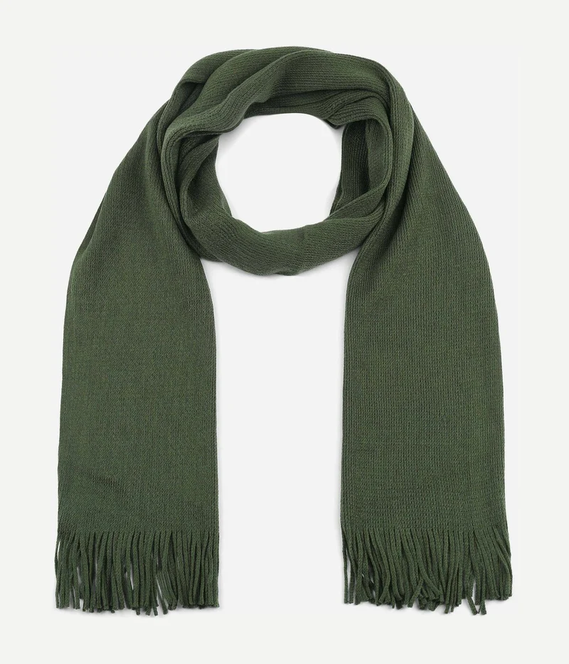 Suitable heren sjaal groen