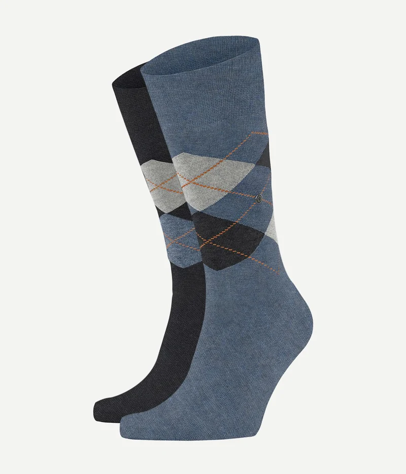 Burlington Everyday (2-pack) donkerblauw grijs 6797