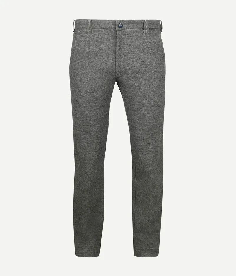 Chino Bonn melange grijs