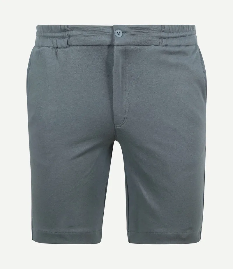 Respect jink short steel blauw