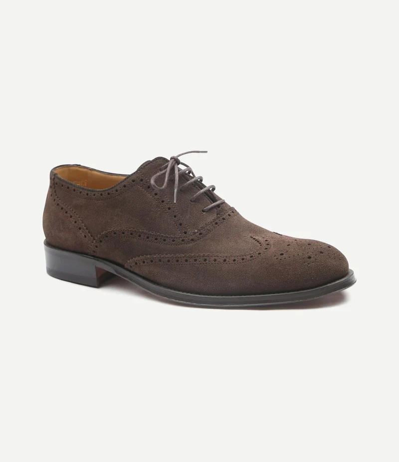 Brighton brogue schoenen bruin