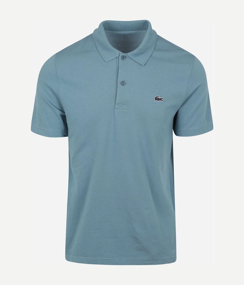 Lacoste poloshirt breathable blauw | Regular-fit