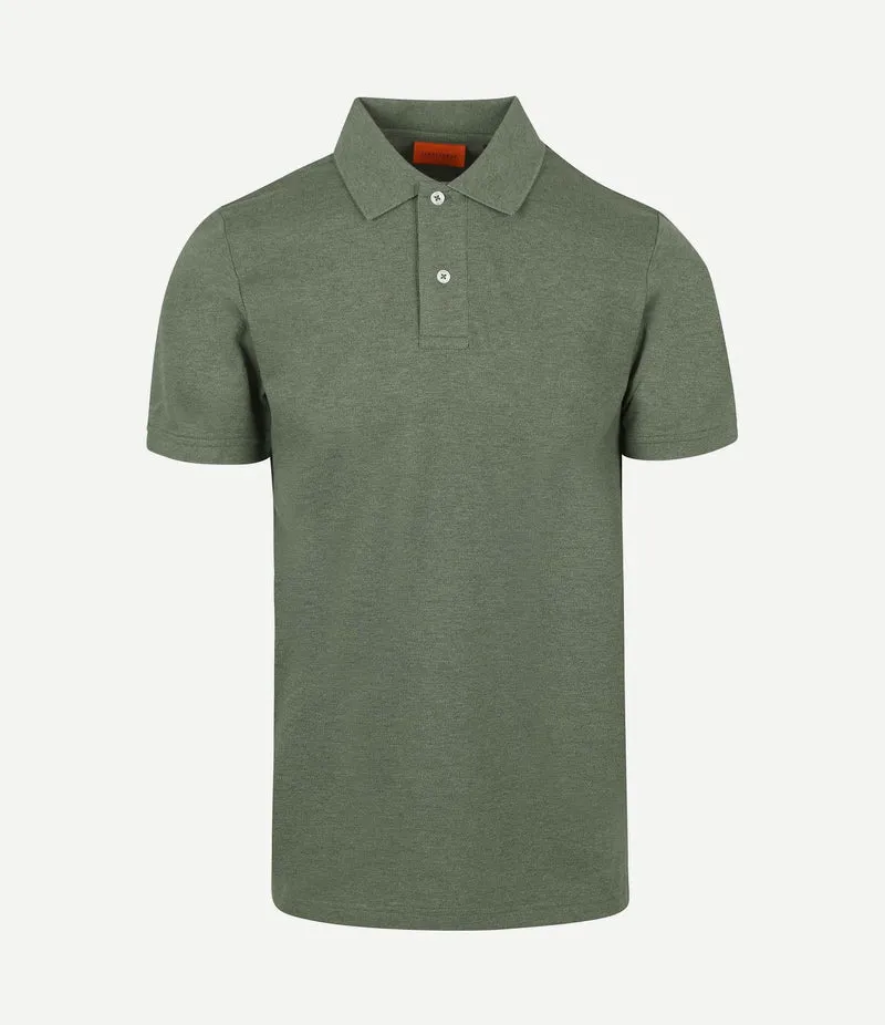 Mang poloshirt groen