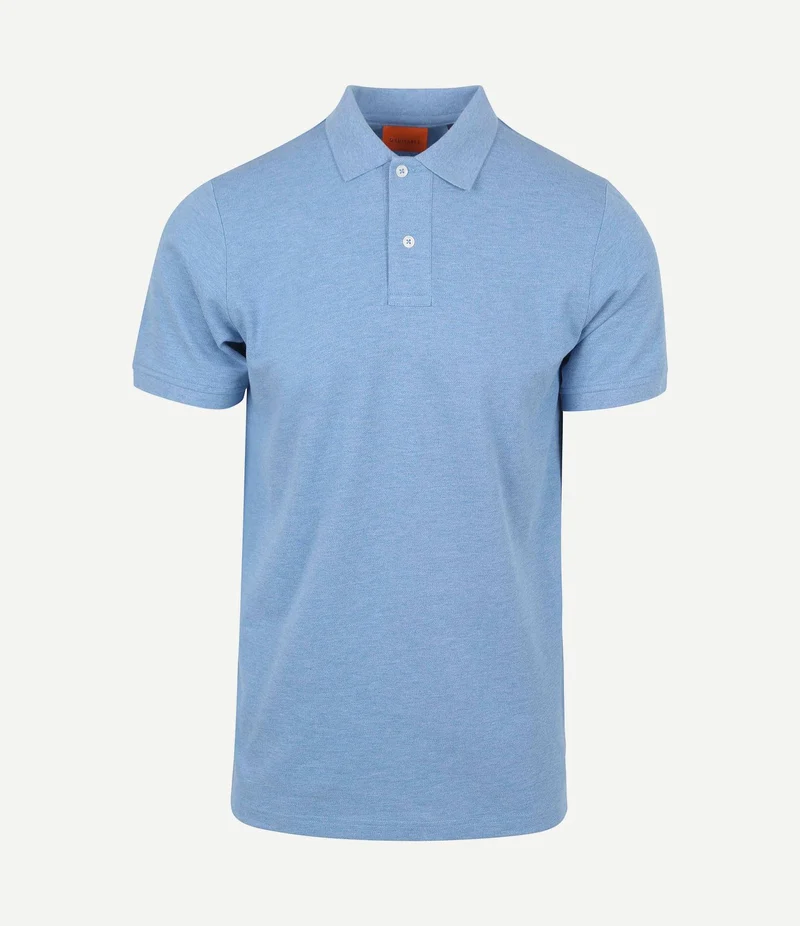 Mang poloshirt blauw