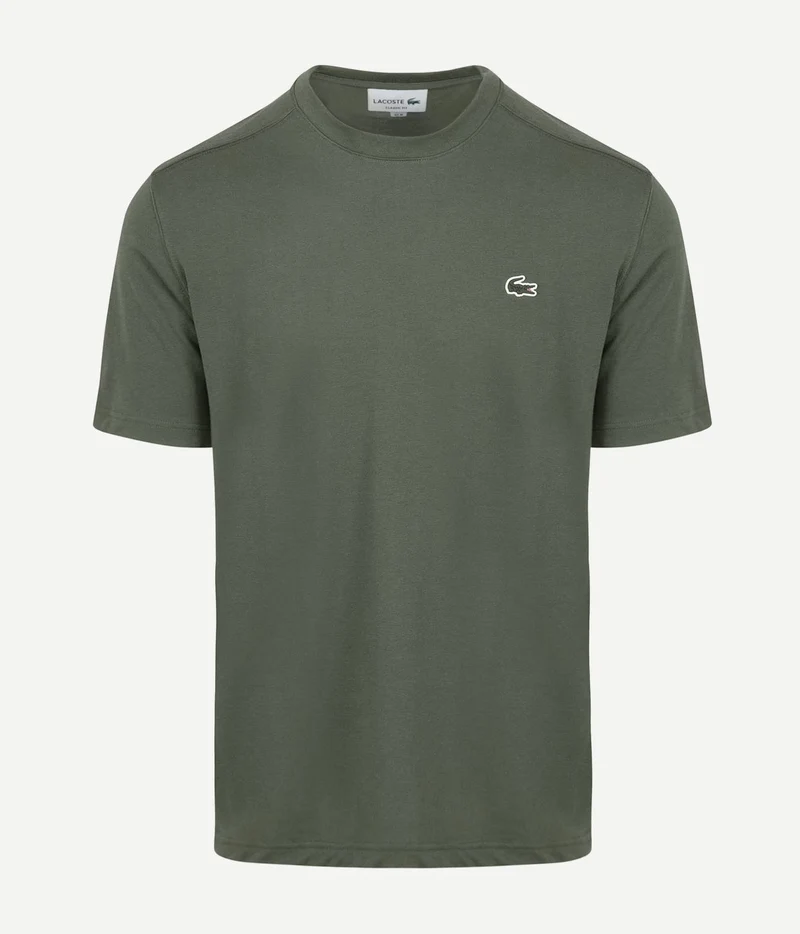 Lacoste t-shirt olijfgroen | Regular-fit