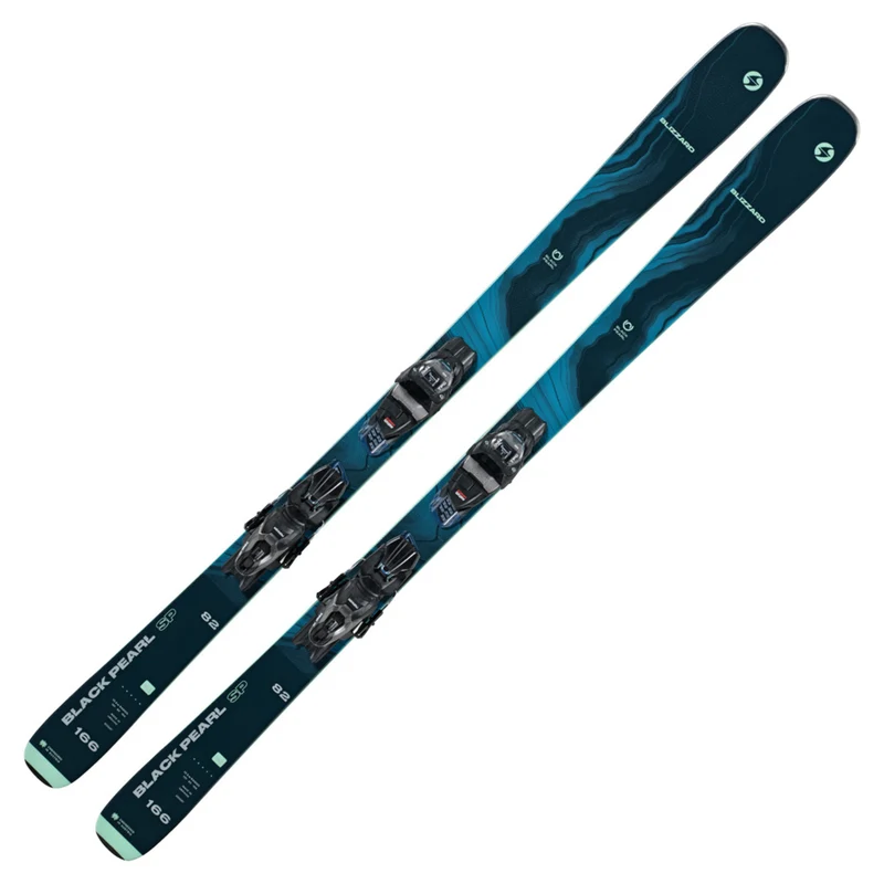 2024 Blizzard Black Pearl 82 SP Women's Skis w/ Marker TPC 10 Bindings