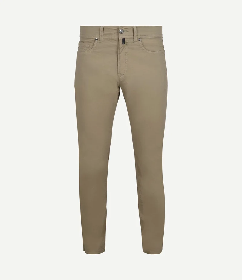 Broek Lyon tapered beige