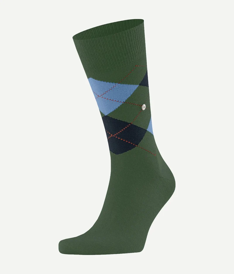 Burlington wol Edinburgh groen 7045