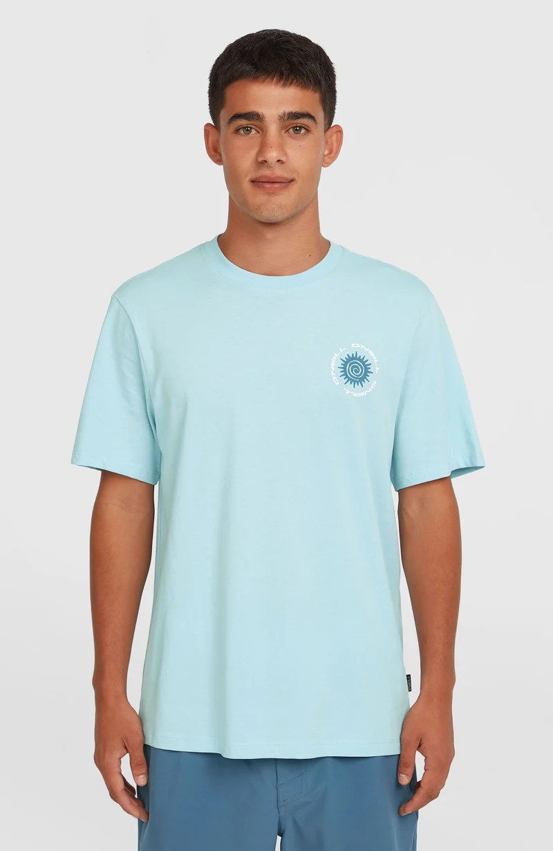 Chest Print T-shirt | Morning Glory