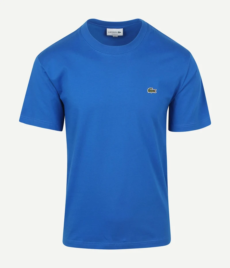 Lacoste t-shirt kobaltblauw | Regular-fit