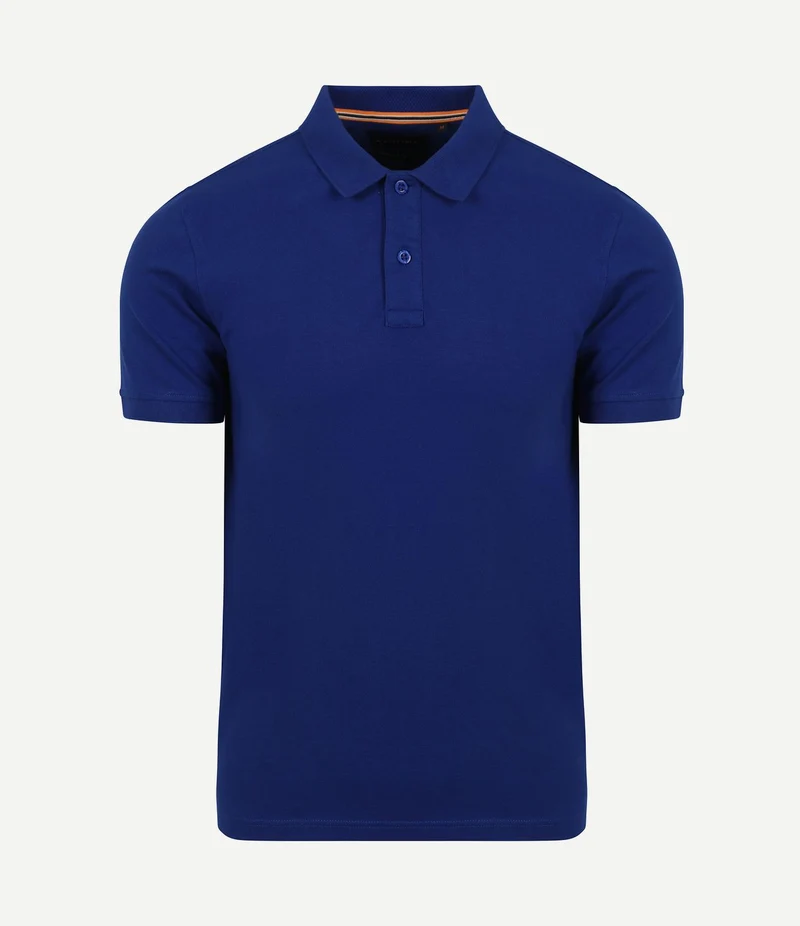 Cas polo royal blauw