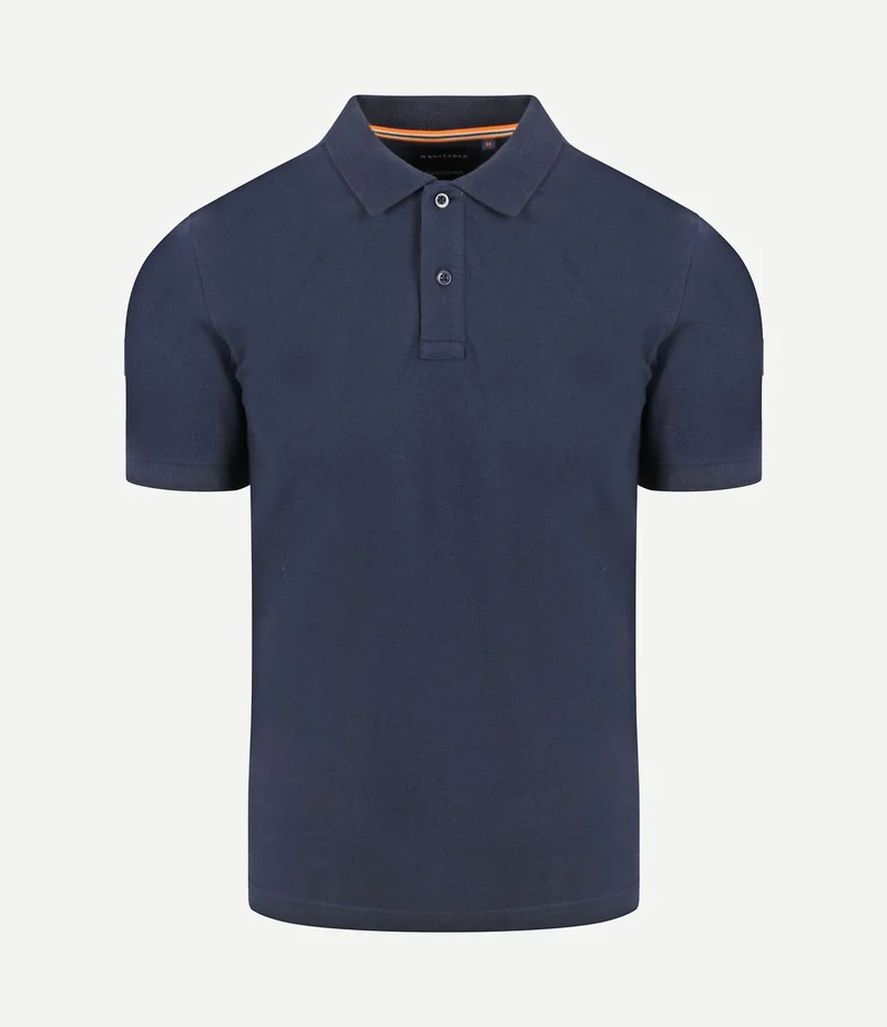 Cas polo donkerblauw