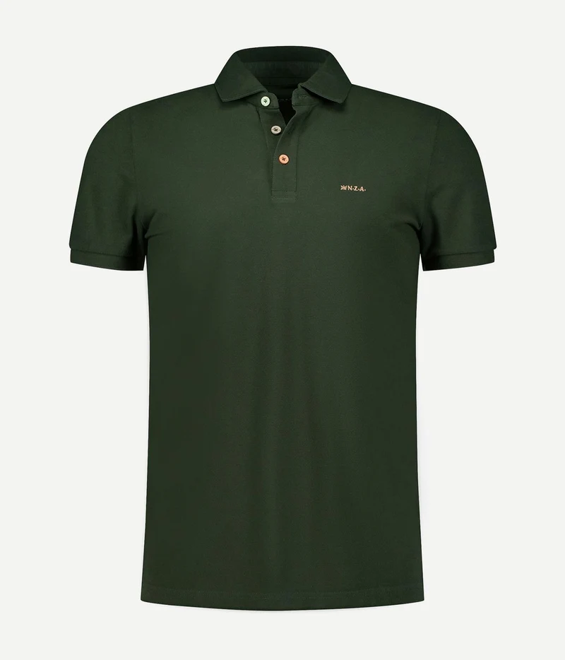 NZA polo peter forest green | Regular-fit