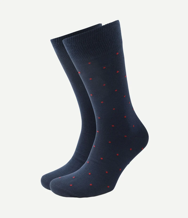 (2-pack) sokken blauw 002