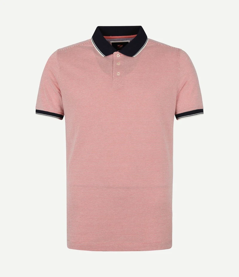 Oxford polo roze