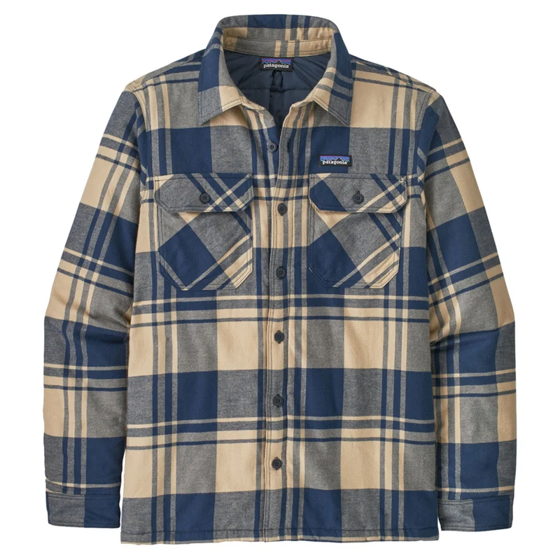 Patagonia Insulated Organic Cotton Midweight Fjord Men's Flannel Shirt
