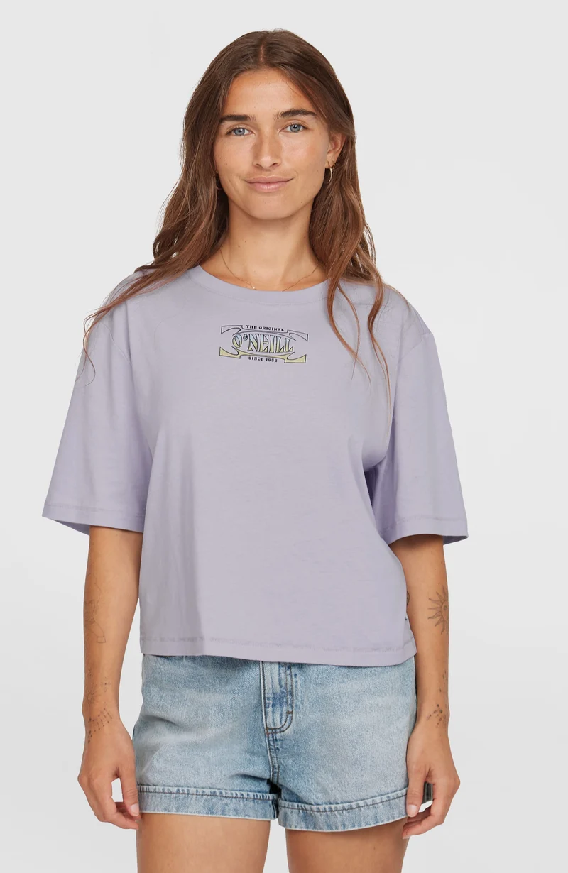 Summer Must Haves Back Print T-shirt | Purple Gleam