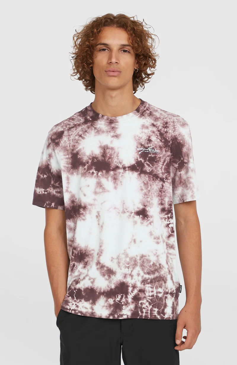 Tie Dye Graphic T-shirt | Purple Tie Dye Print