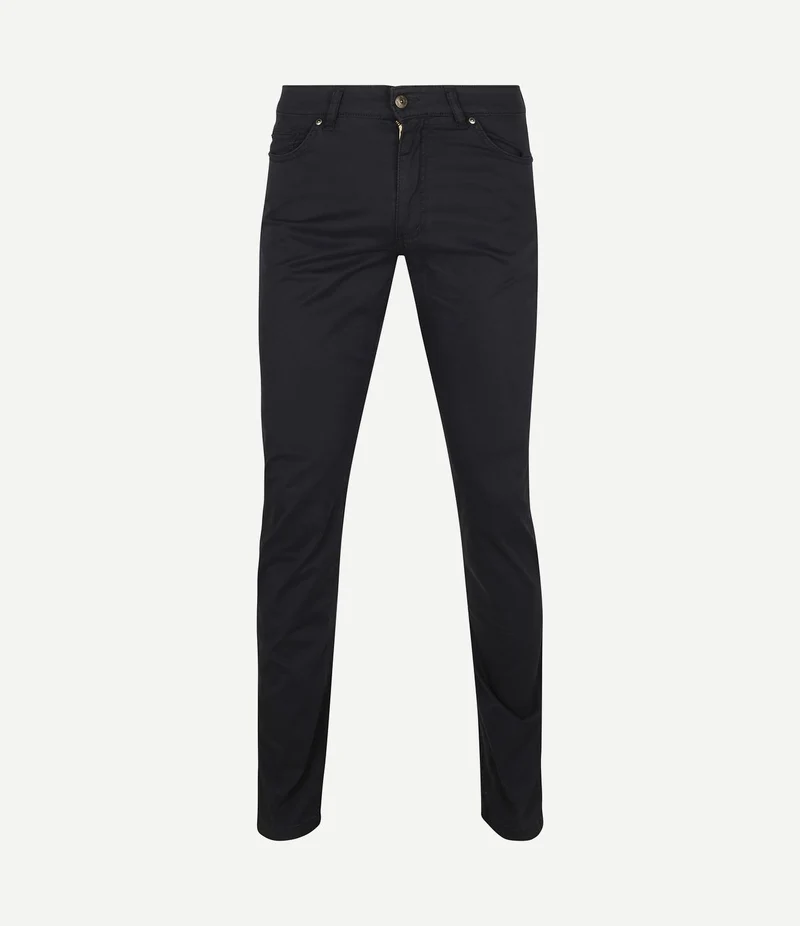 Broek 5-pocket johnson donkerblauw