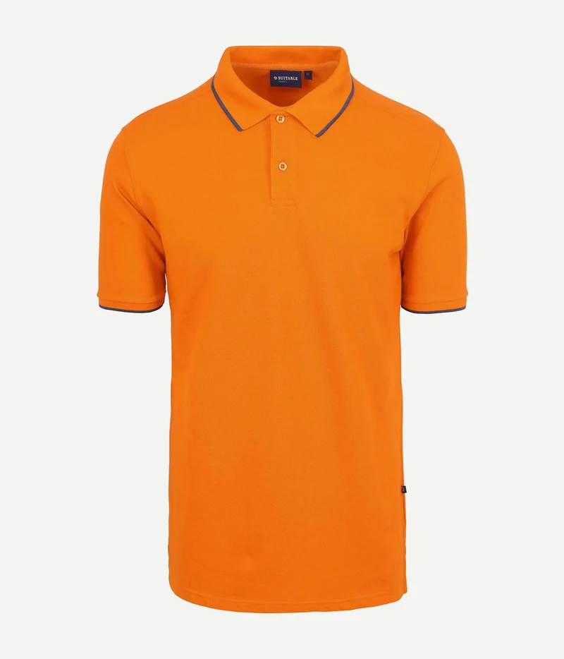 Respect polo tip ferry oranje