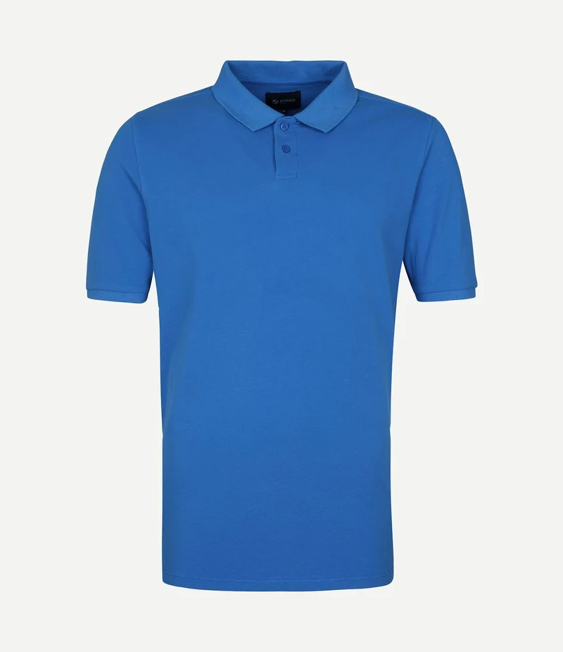 Respect polo pete blauw