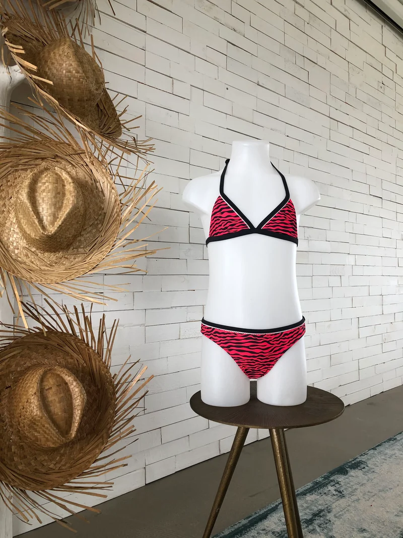 Halter Snake girls bikini