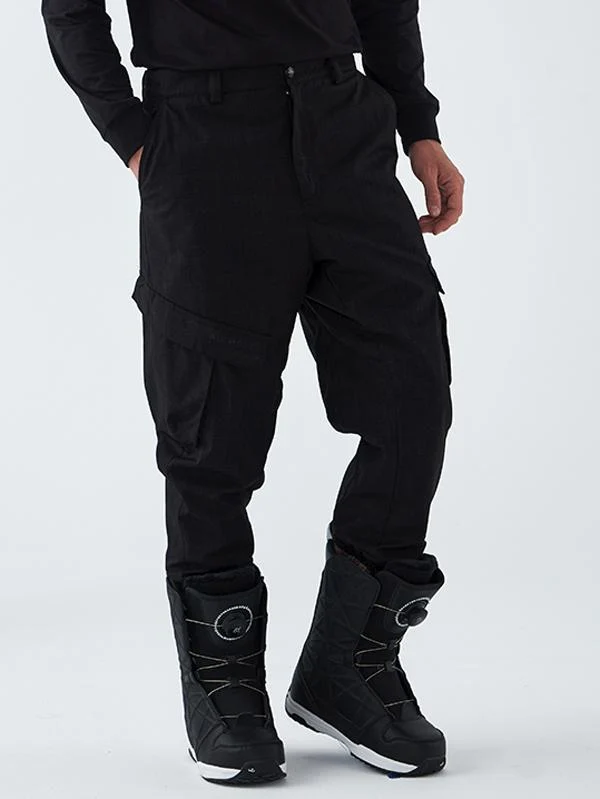 Men's Air Pose Unisex Stylish Winter Discover High Waist Snow Pants Ski Bibs