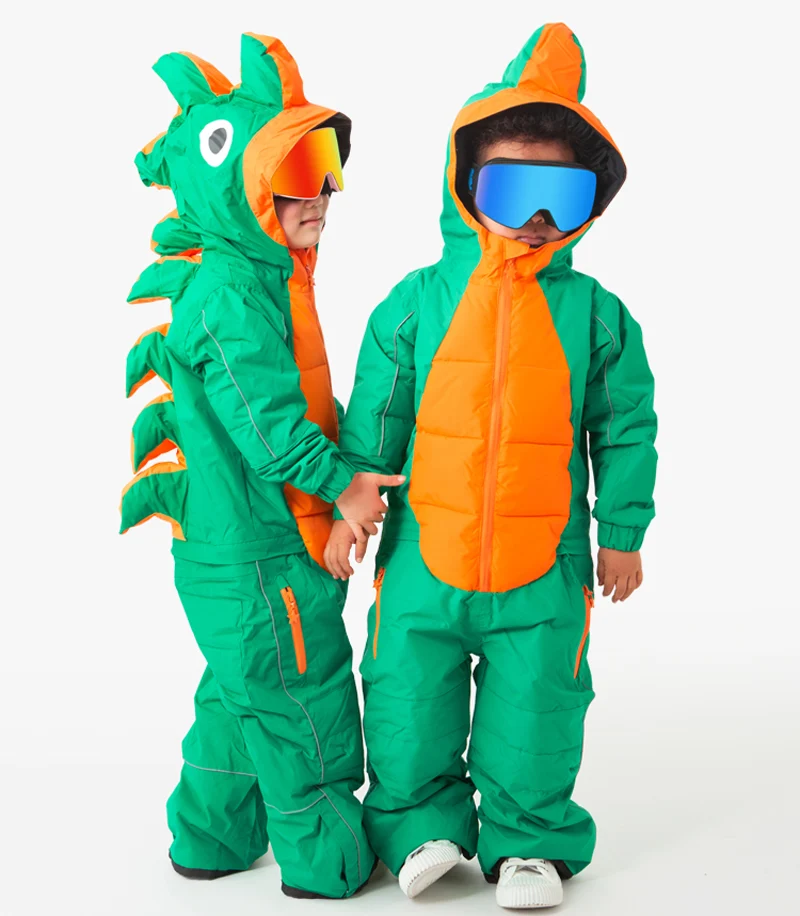 Kids Northfeel Unisex Animal Friendly Insulated One Piece Snowsuit