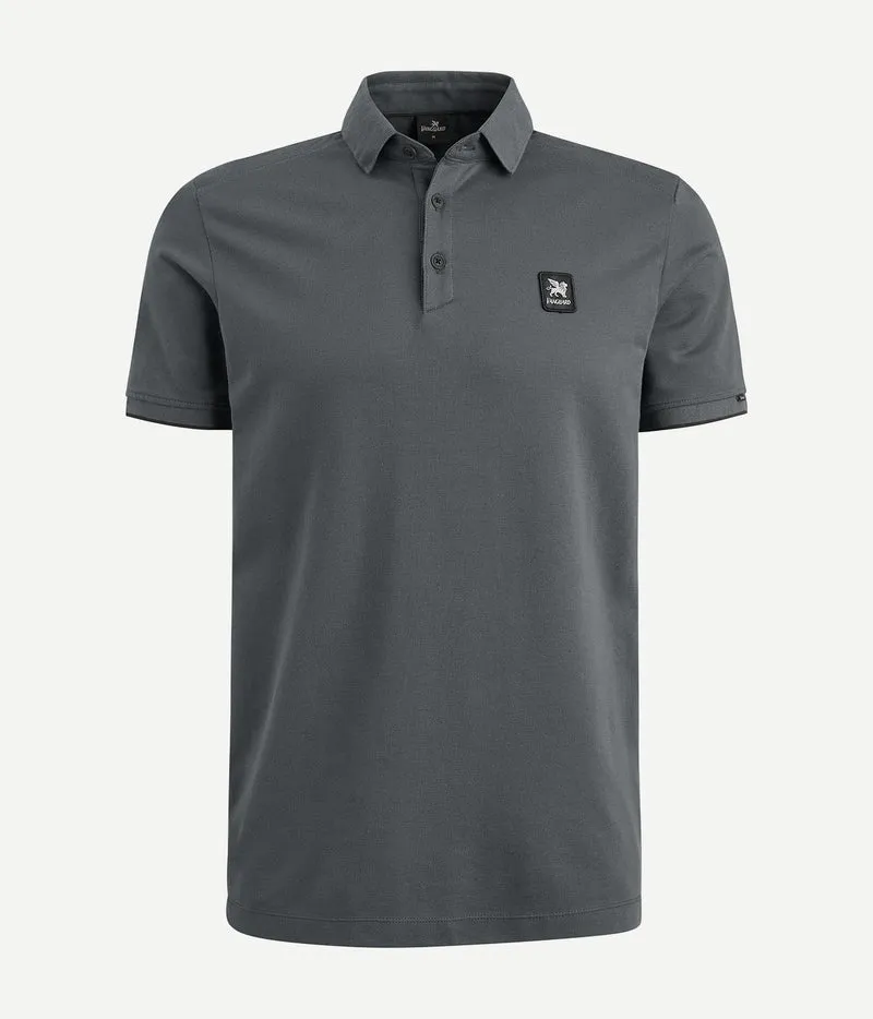 Vanguard poloshirt piqué dark slate | Regular-fit