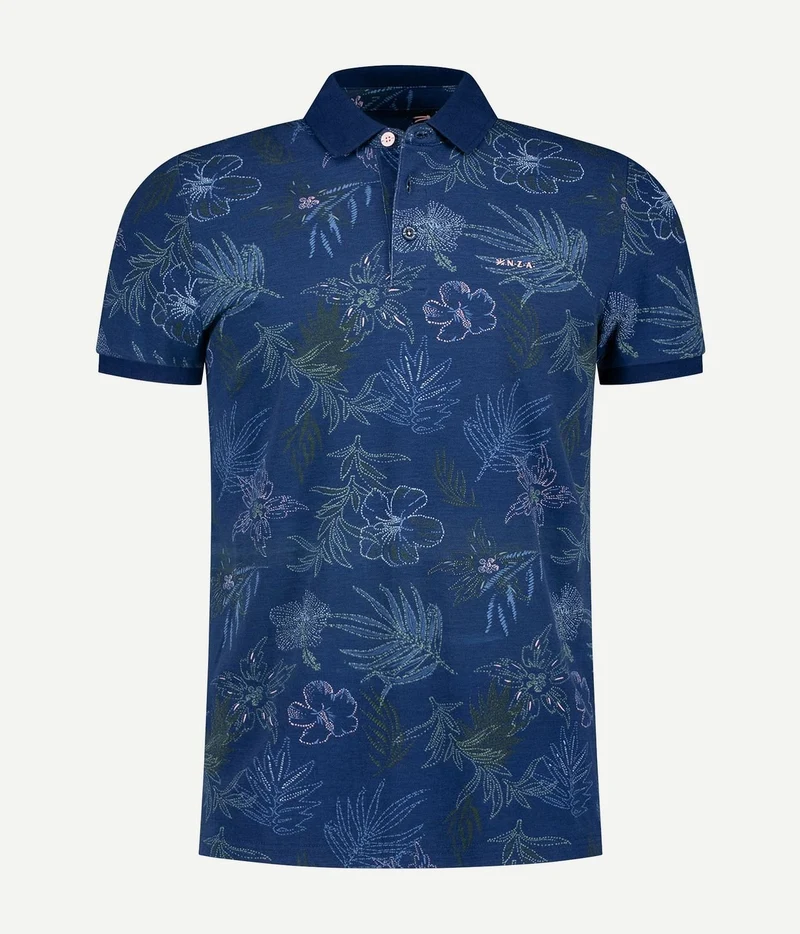 NZA polo wilmot blauw
