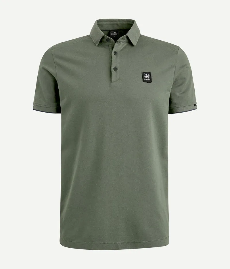 Vanguard poloshirt piqué groen | Regular-fit