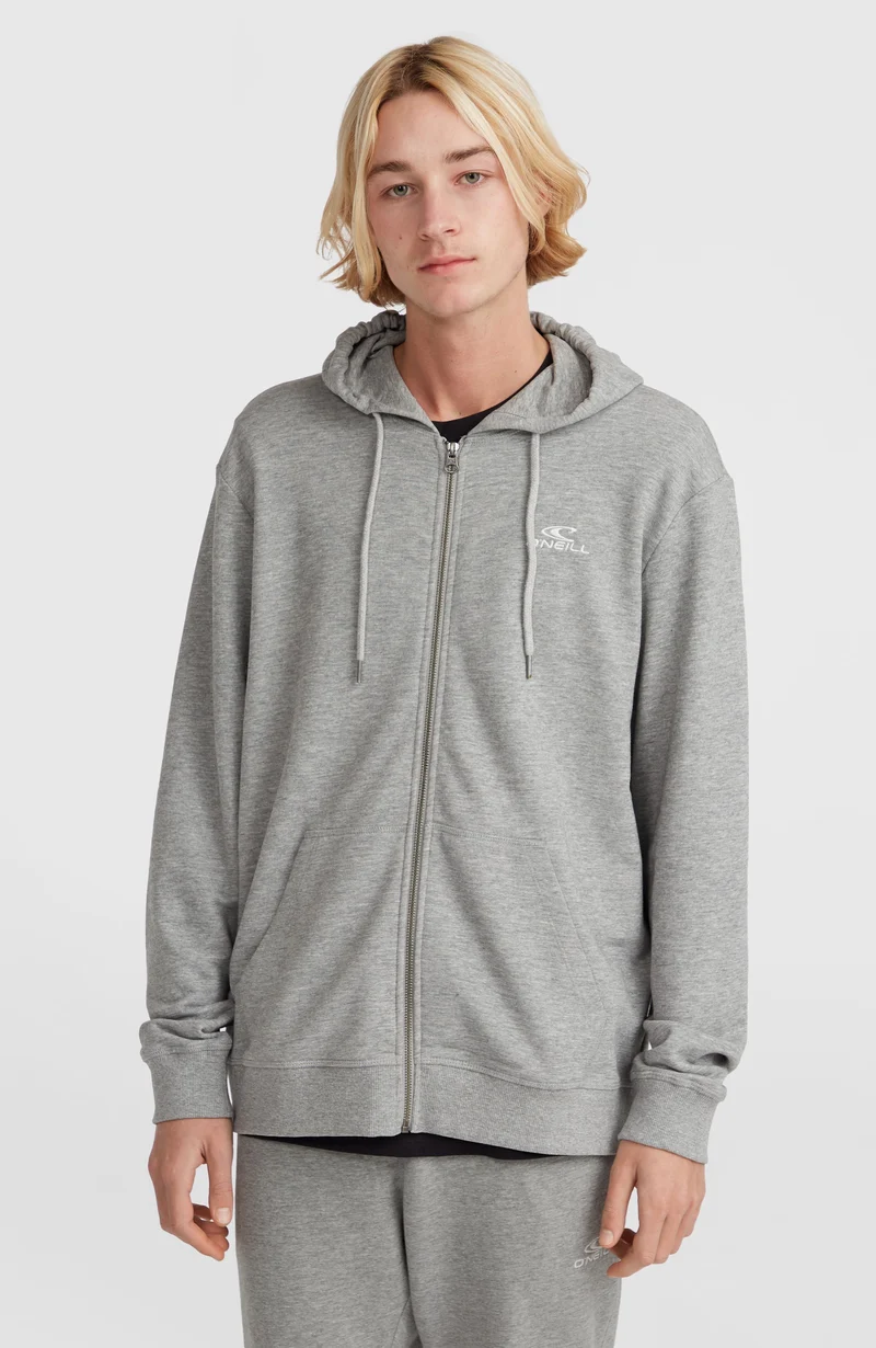 O'Neill Small Logo capuchonvest met volledige rits | Silver Melee