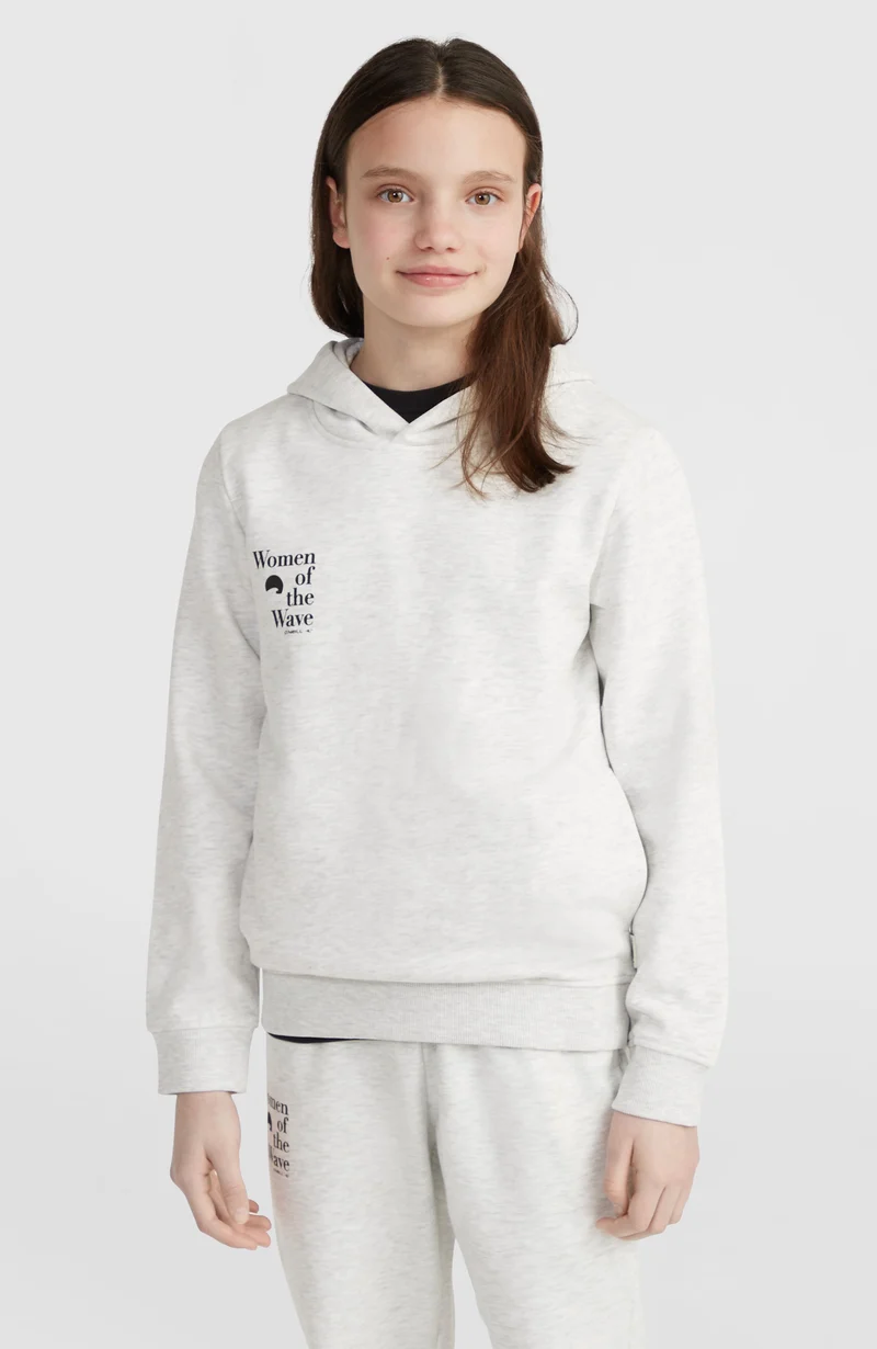 Women of the Wave hoodie | White Melange