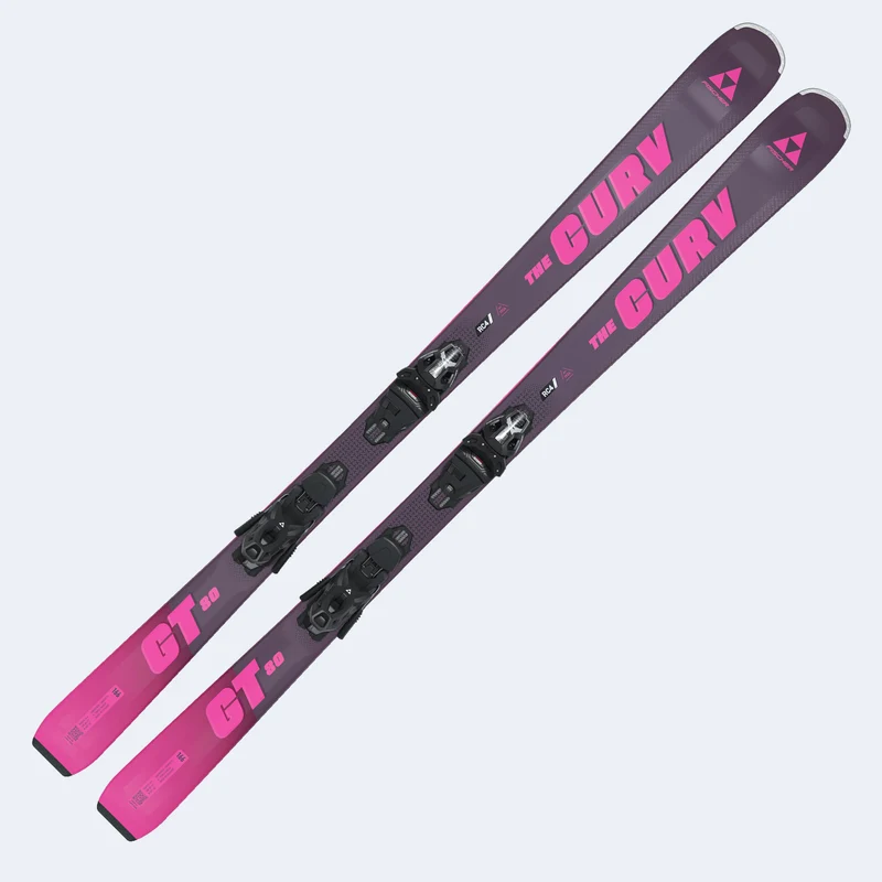 2026 Fischer The Curv Gt 80 Tpr Skis W/ Rsw 11 Pr Bindings