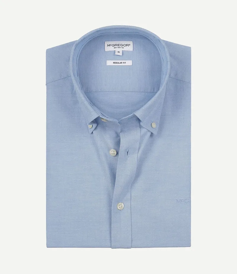 Overhemd Oxford blauw