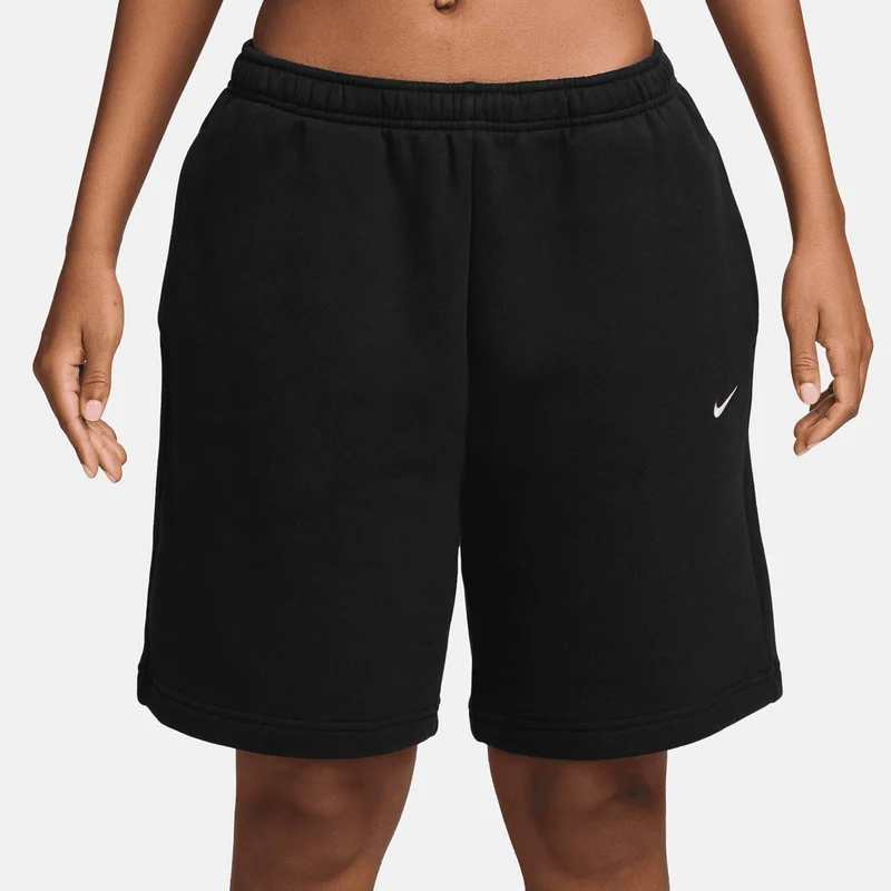 Studio Fleece High-Waisted Oversized Shorts