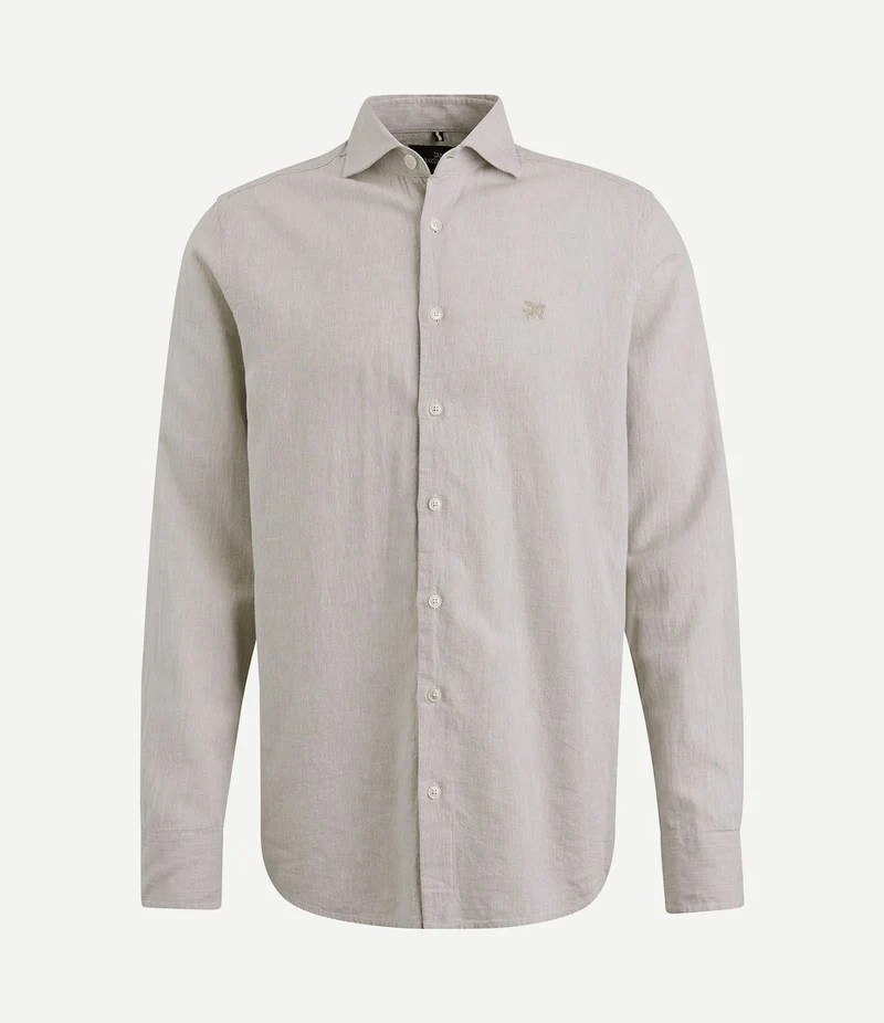 Overhemd linnen beige
