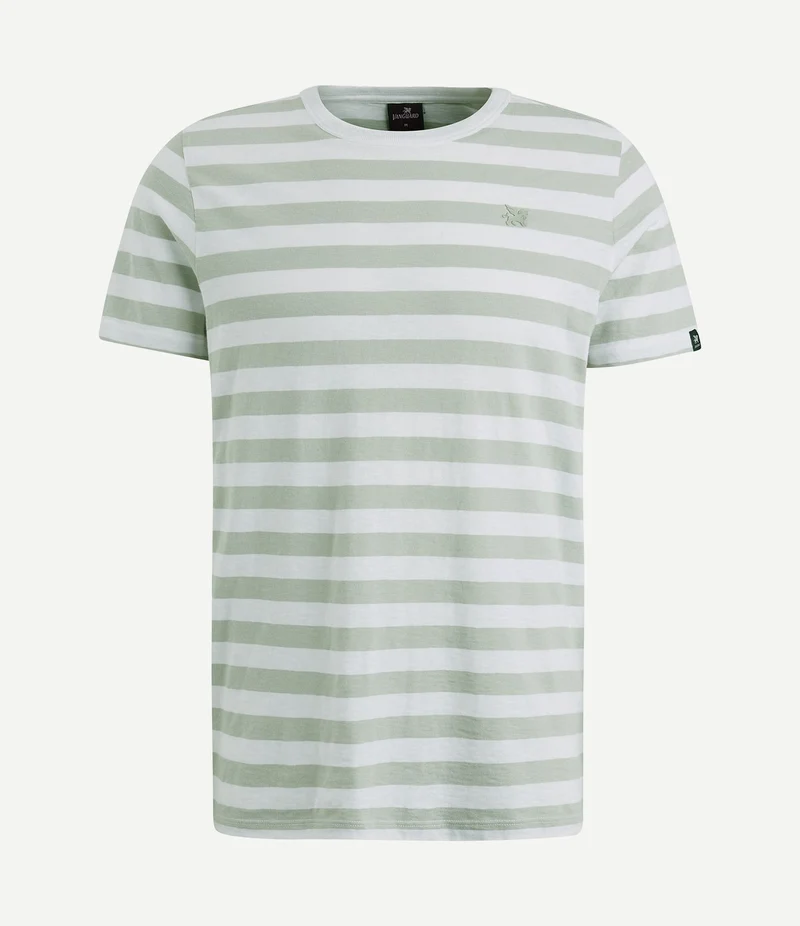 T-shirt strepen groen