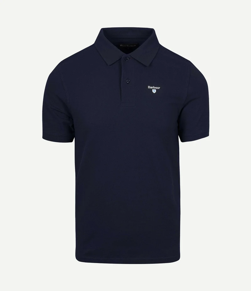 Basic polo donkerblauw