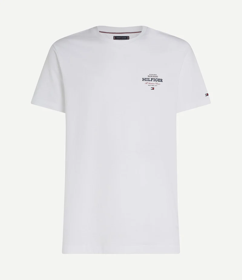 T-shirt logo monotype wit