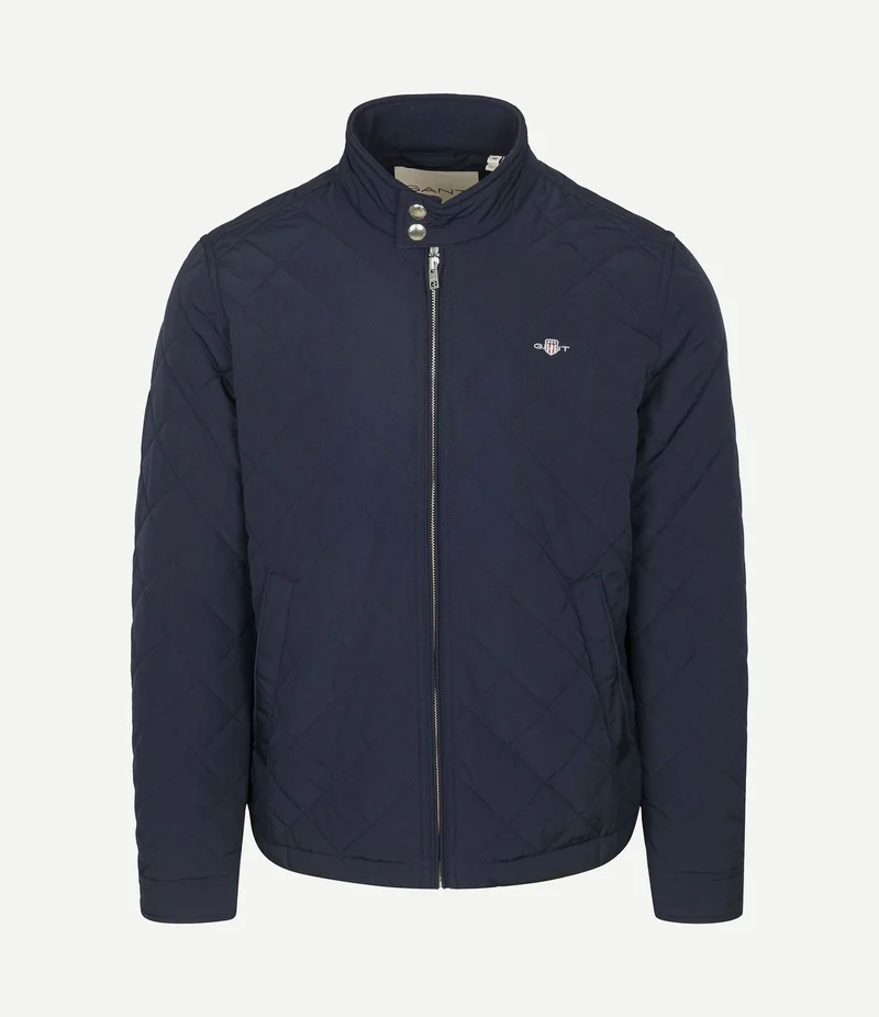Jas gewatteerd donkerblauw