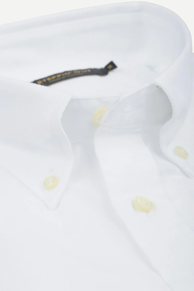 Overhemd twill wit