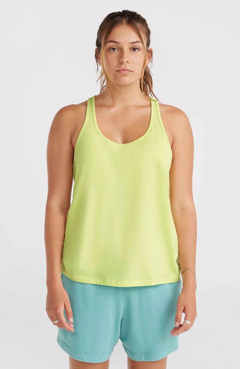 Tanktop Essentials Racer Back | Sunny Lime