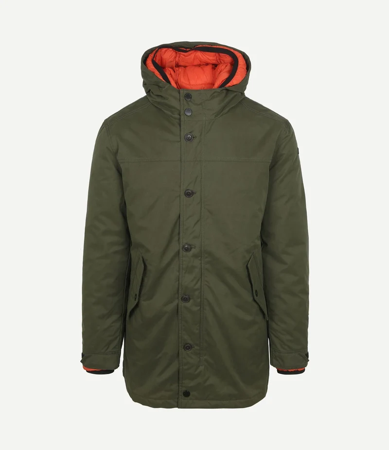 2-in-1 parka pine groen