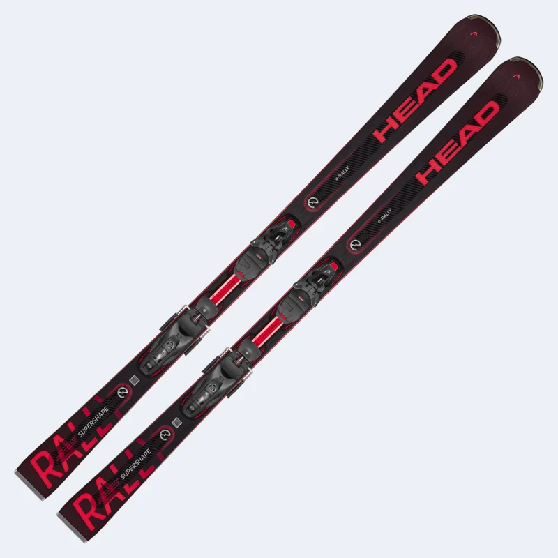2024 Head Supershape E-Rally Skis w PR11 GW Bindings