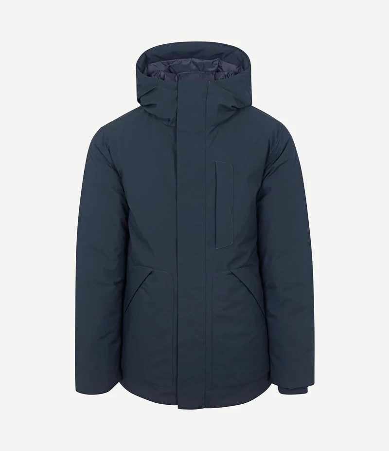 Jas phrys donkerblauw