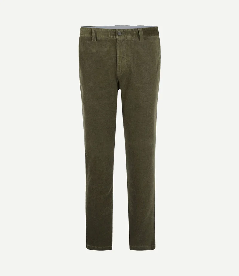 Corduroy chino blair olijfgroen