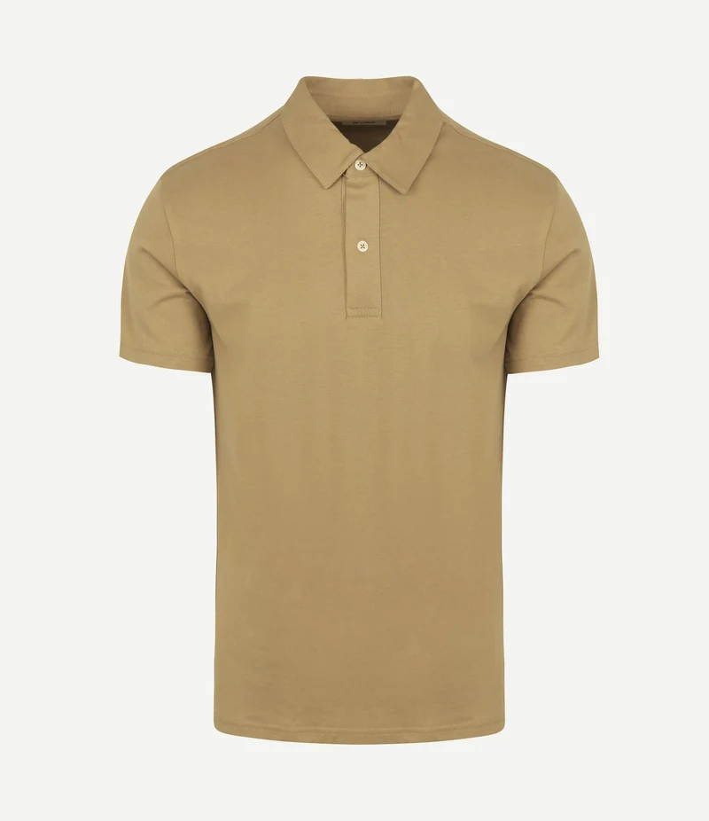 The James poloshirt beige