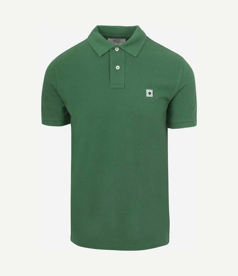 The rene poloshirt mid groen