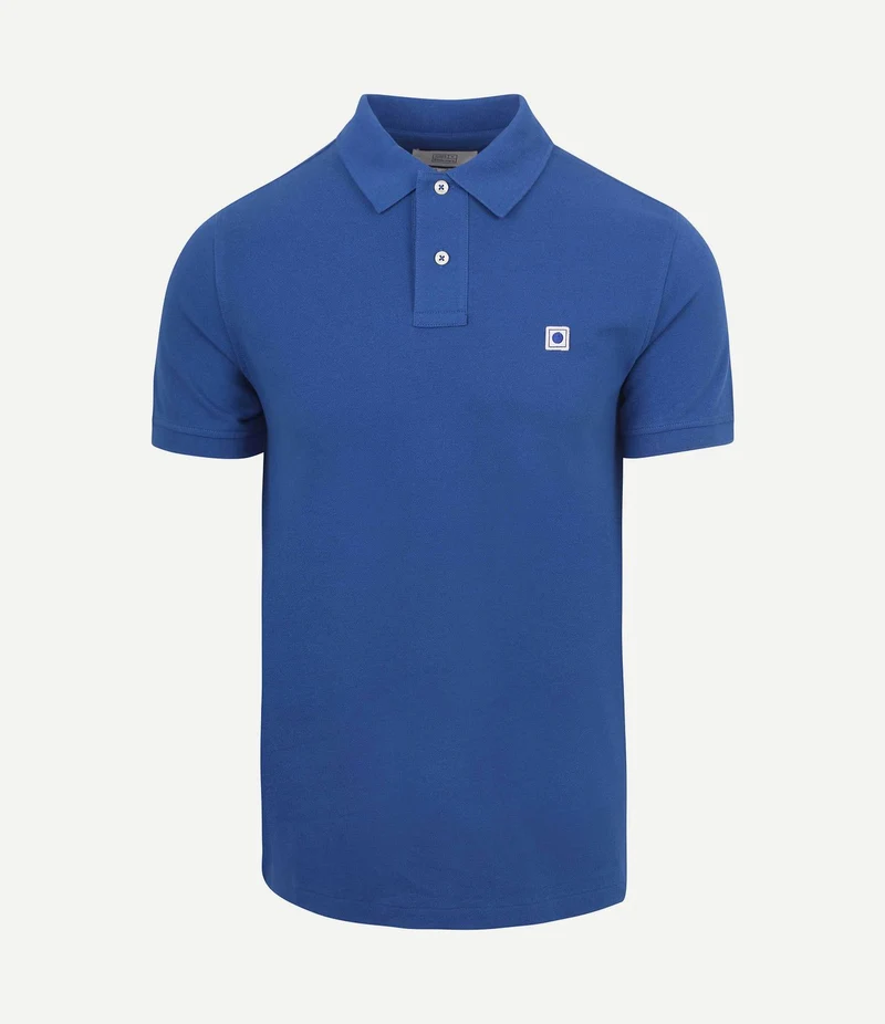 The rene poloshirt royal blauw